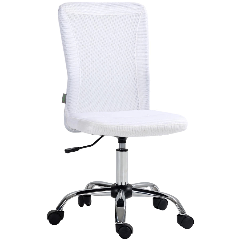 Sedia da ufficio ergonomica altezza regolabile ¨C zephmum ¨C rivestimento maglia bianco