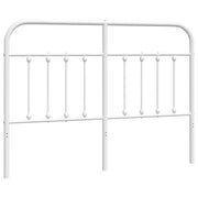 Testiera | Testata di Ricambio in Metallo Bianco 150 cm