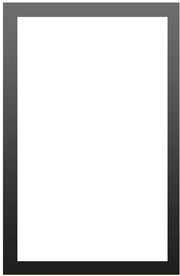5 stickermagnetici per display, cornice di display in PVC magnetica, fotografia senza punte, adatto per certificati di sanità, decorazioni, foto, note, prescrizioni, istruzioni, formato A4, nero