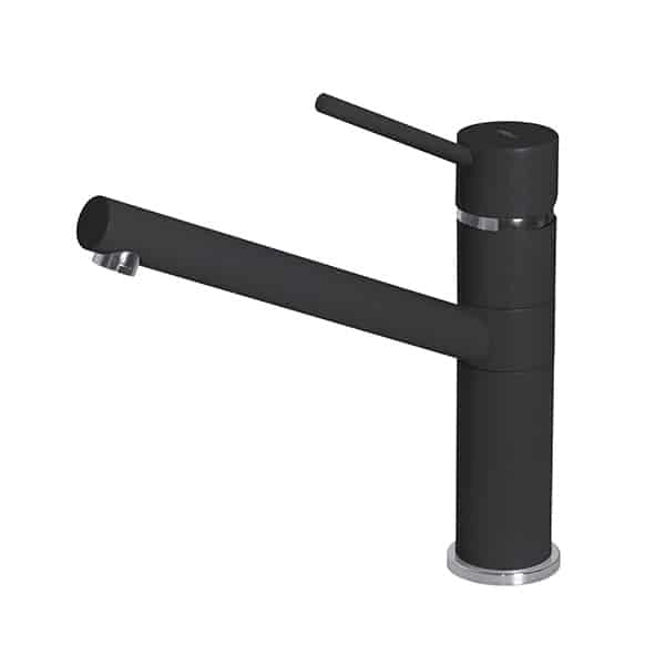 Rubinetto Miscelatore Cucina Elleci Sava Keratek Plus Nero Assoluto MKKSAV86
