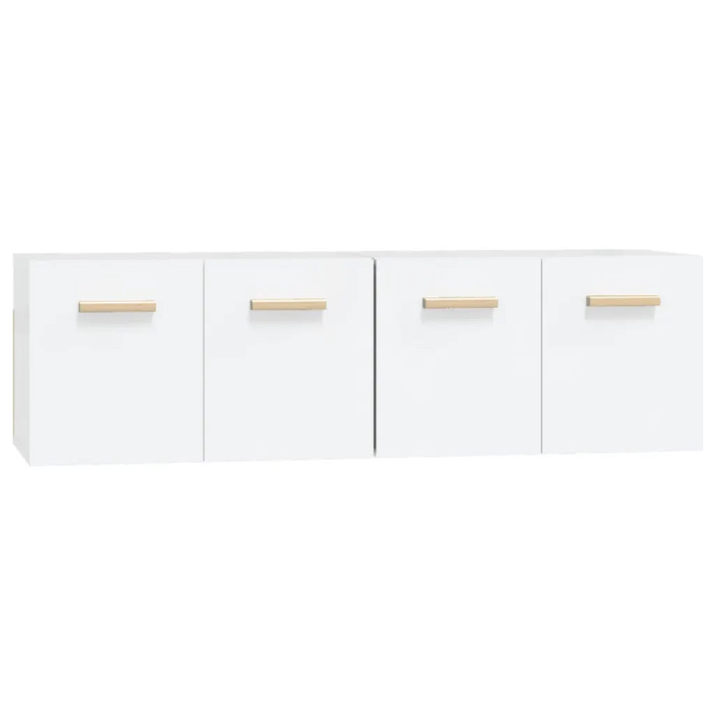 Mobili Parete 2 pz Bianco 60x36,5x35 cm Legno Multistrato 3115628