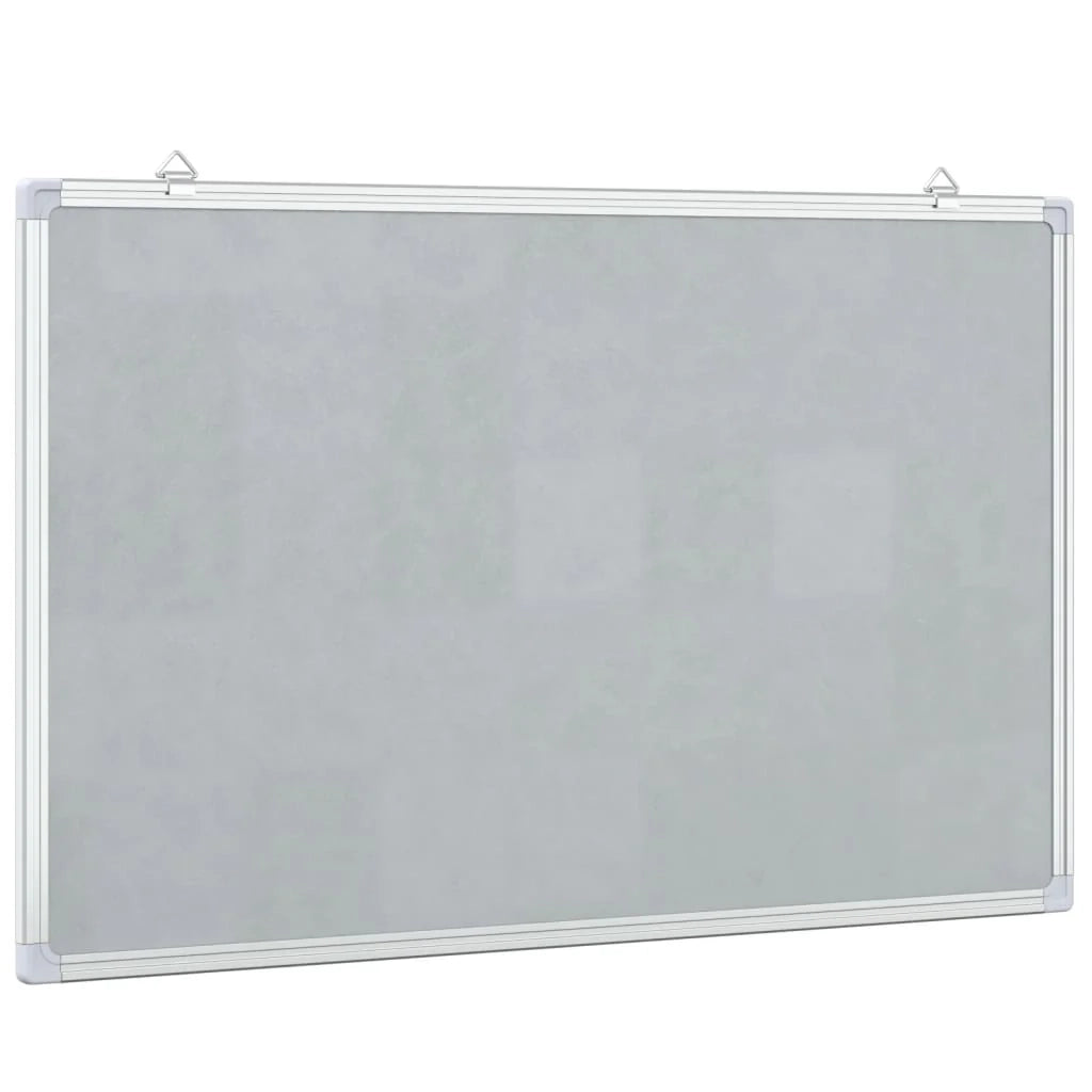 Lavagna magnetica pannello di scrittura per scuola casa ufficio 100 x 60 x 1,7 cm alluminio 02_0045439