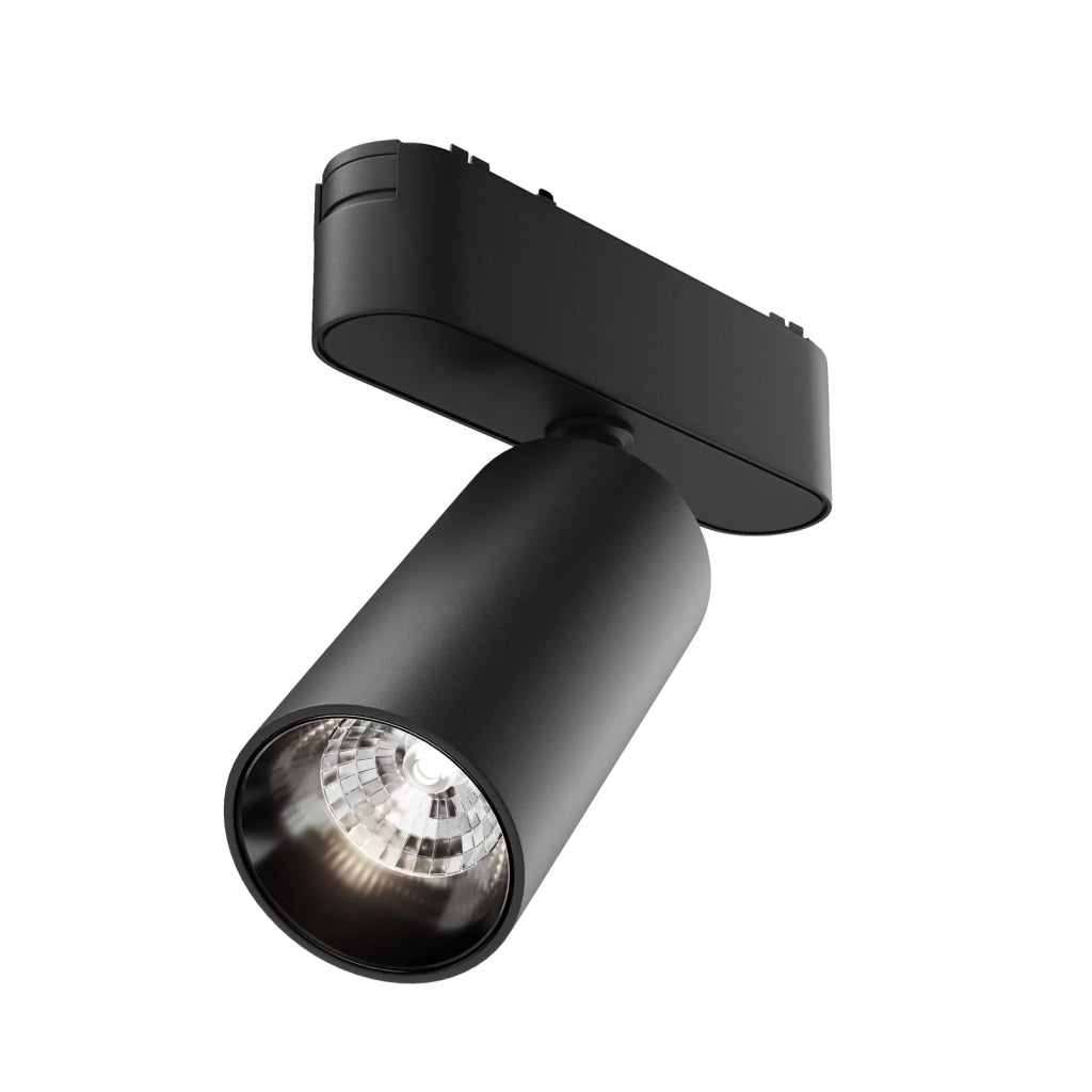 Maytoni Lampada da binario Radity Focus LED 1 luce LED integrato nero metallo