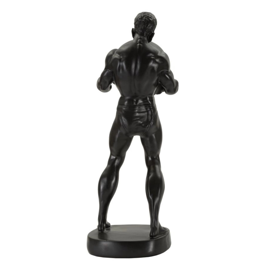 Scultura VKH371, Nero, Poliresina, 18,5x20,5x43,5 cm