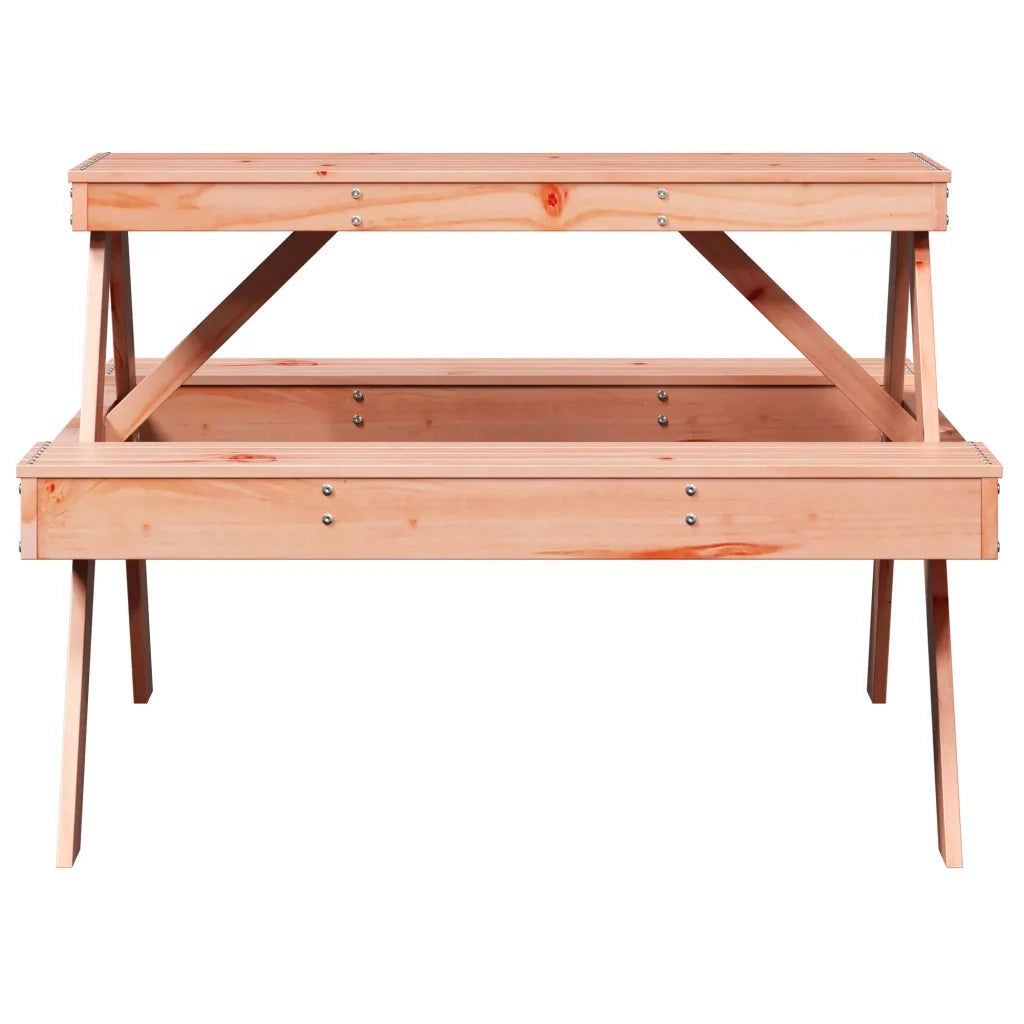 Tavolo da Picnic 105x134x75 cm in Legno Massello di Douglas 832570