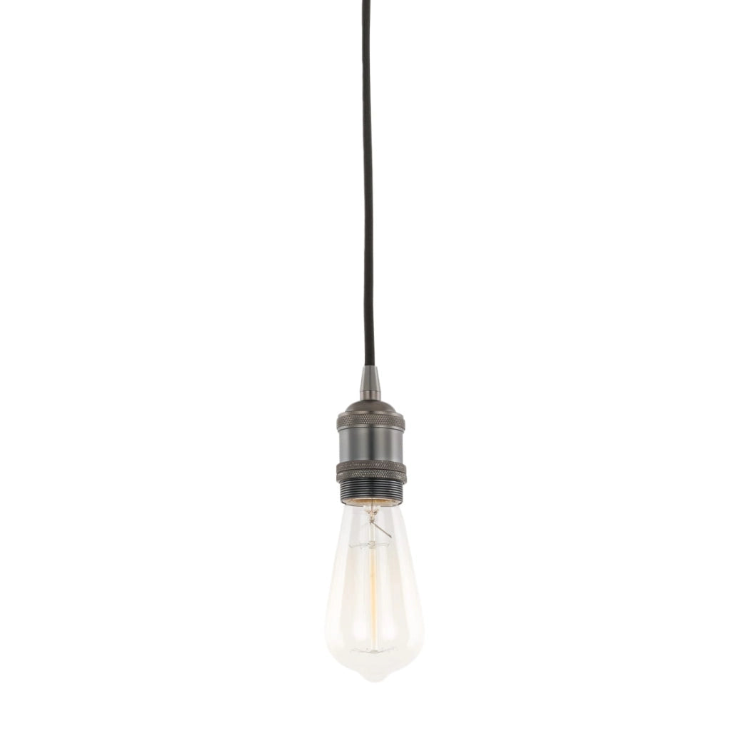 Lampada a sospensione Italux Classo DS-M-034 nero opaco