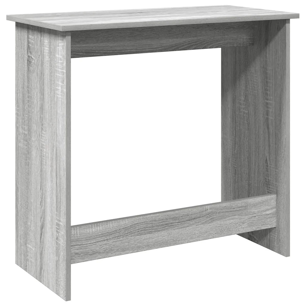 Scrivania Grigio Sonoma 80x40x75 cm in Legno Multistrato 860459