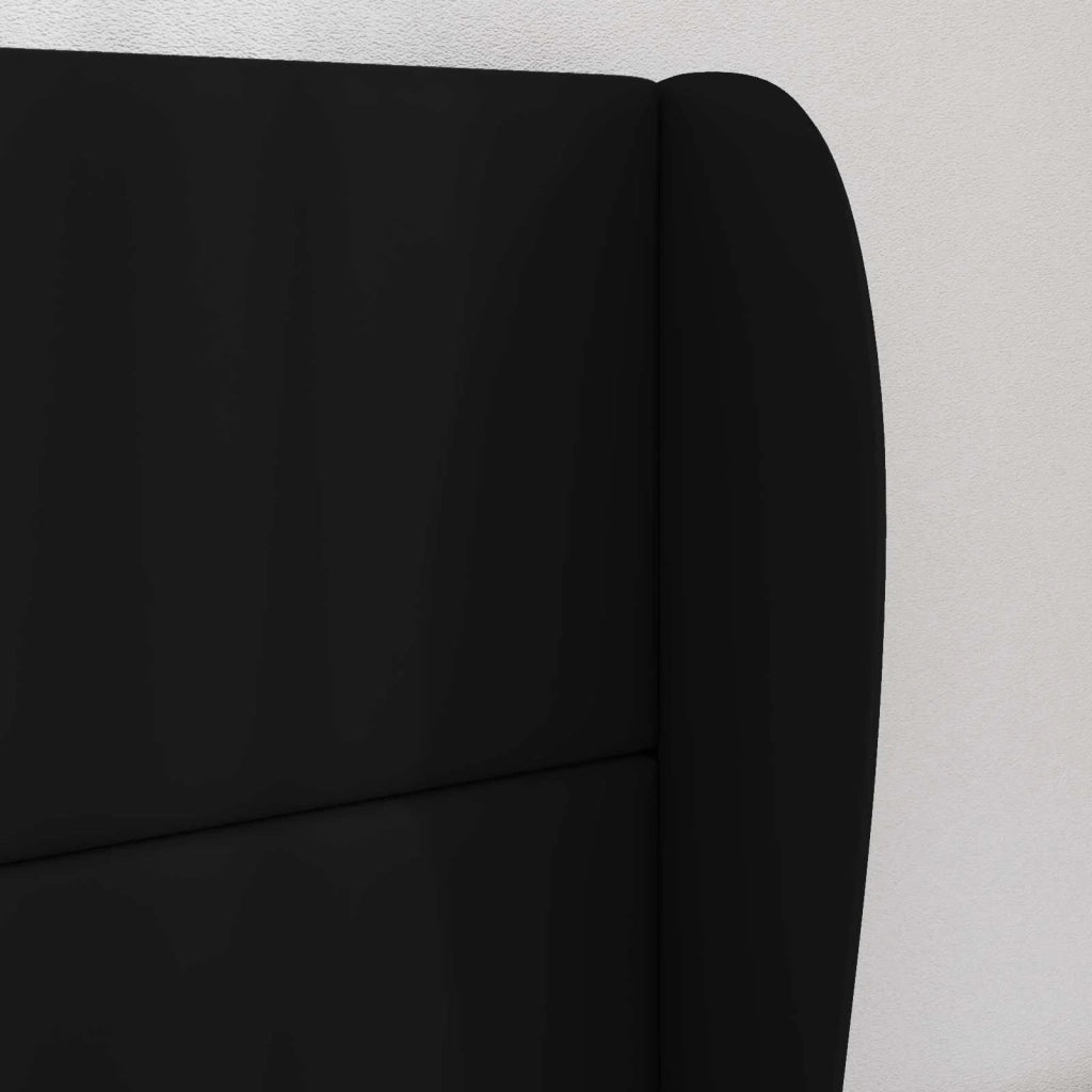 Orecchia della Testata Nero 80 x 23 x 6 cm PVC CFW7682918