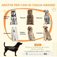 Casetta per Cani Grandi con Porta Scorrevole per Interno in Legno, 98x58x61cm, Marrone
