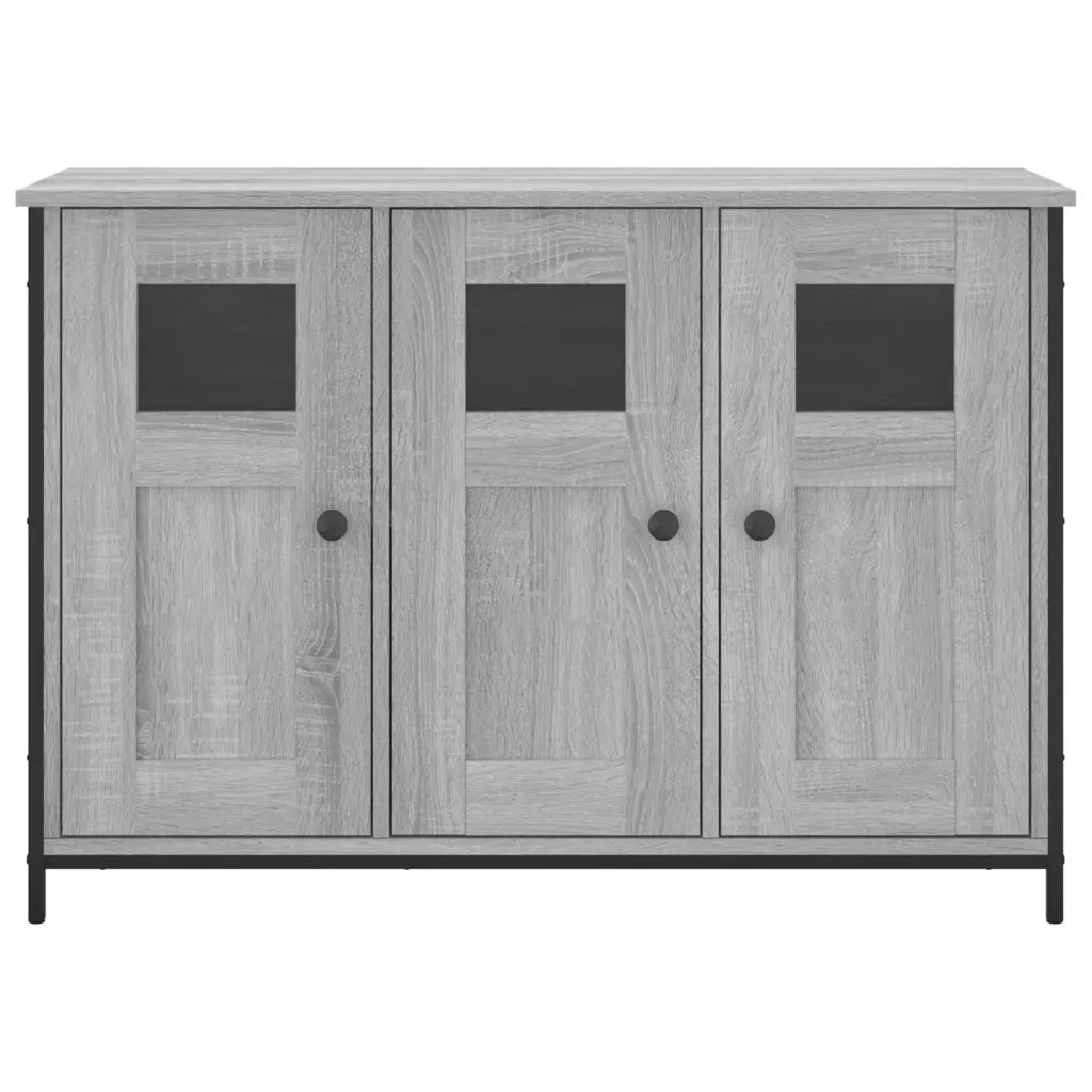 Credenza Grigio Sonoma 100x35x70 cm in Legno Multistrato 835522