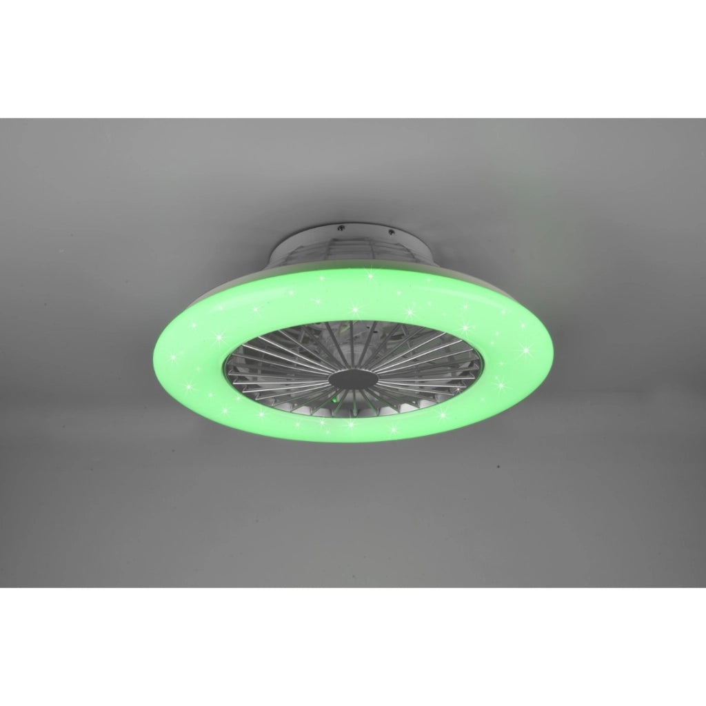 VENTILATORE PLAFONIERA LED RGB STRALSUND 30W 50CM
