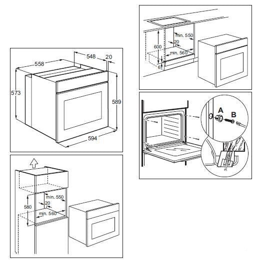 Electrolux FR53X Forno Multifunzione Serie 300