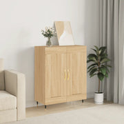 Credenza Rovere Sonoma 69,5x34x90 cm in Legno Multistrato 830175