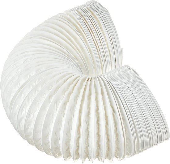 Sfoglia Flessibile per Condizionatori, Asciugatrice e Ventilatori - 5 m - PVC - Diametro 100/102 mm