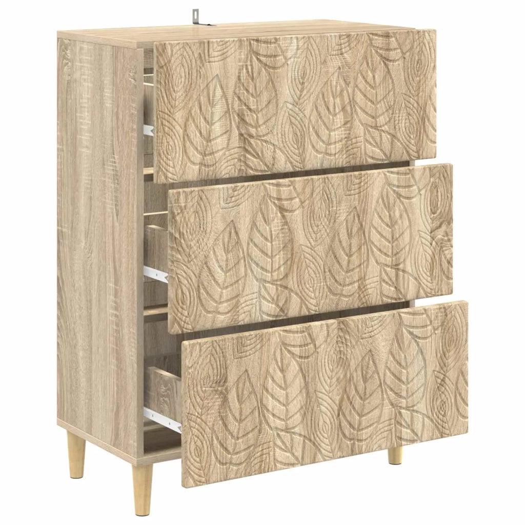 Mobile con Cassetti Rovere Sonoma 66 x 34,5 x 90 cm 895067