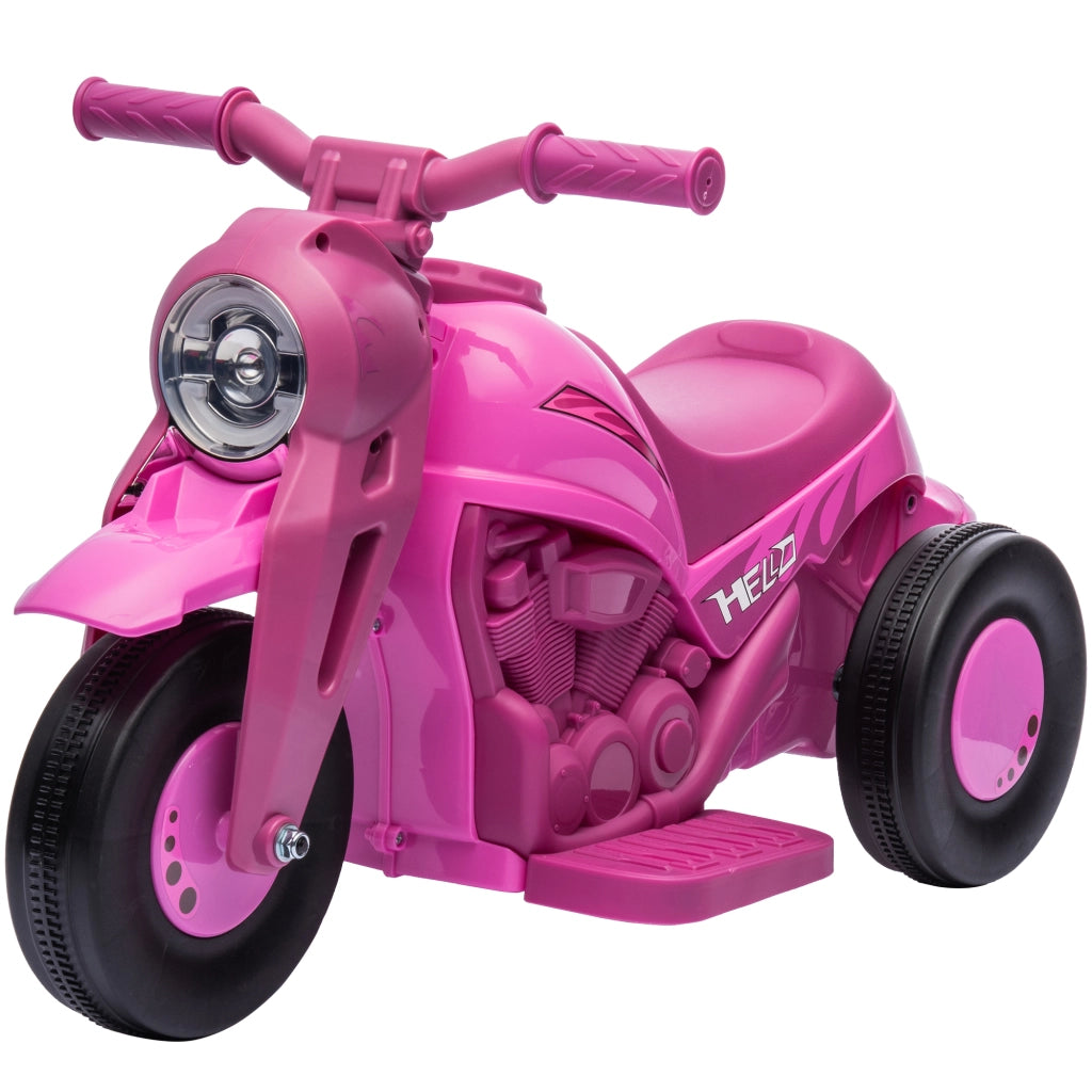 Moto Elettrica Bambini 3 Ruote ¨C Zephmum ¨C Rosa 6V