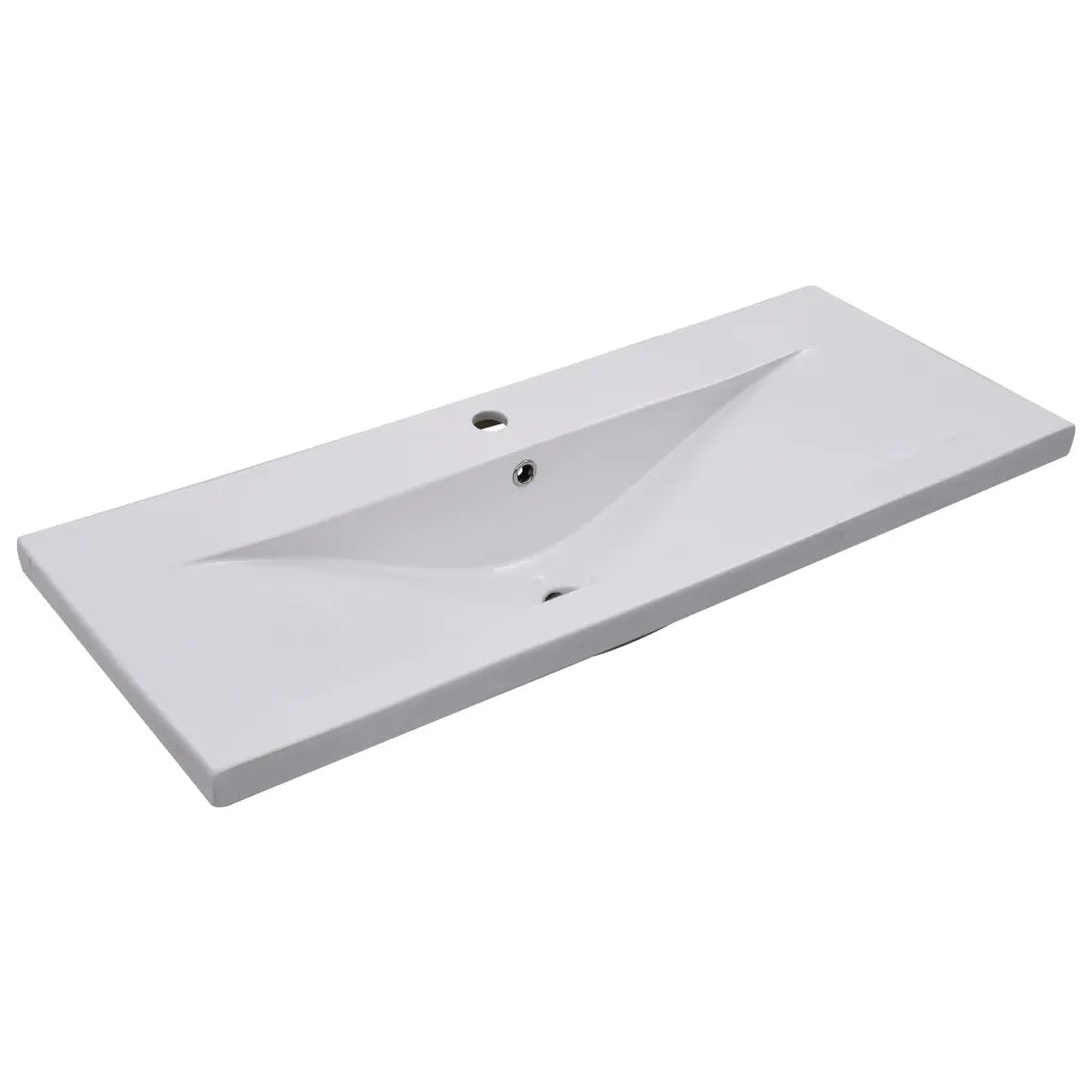 Mobile con Lavabo Integrato Nero in Legno Multistrato 3099069
