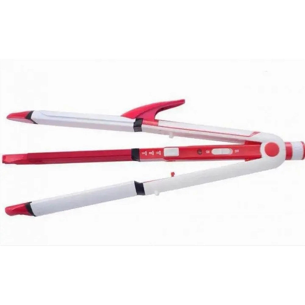 Trade Shop - Piastra Capelli Ferro Arricciacapelli Professionale Multistyler 3 In 1 Gm-1958 -