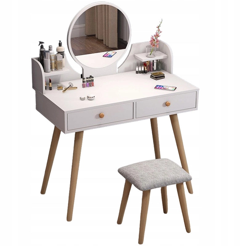 Tavolino da Salotto Bianco 80x40x73 cm Moderno e Funzionale
