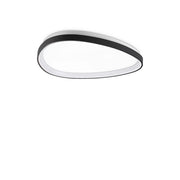 Plafoniera Contemporanea Gemini Metallo Nero Led Integrato 29W 3000K Ip20