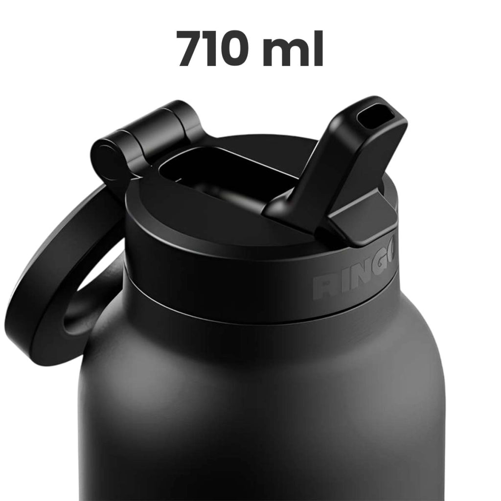 Borraccia con supporto magnetico Borraccia MagSafe compatibile da 710 ml Nero Ringo