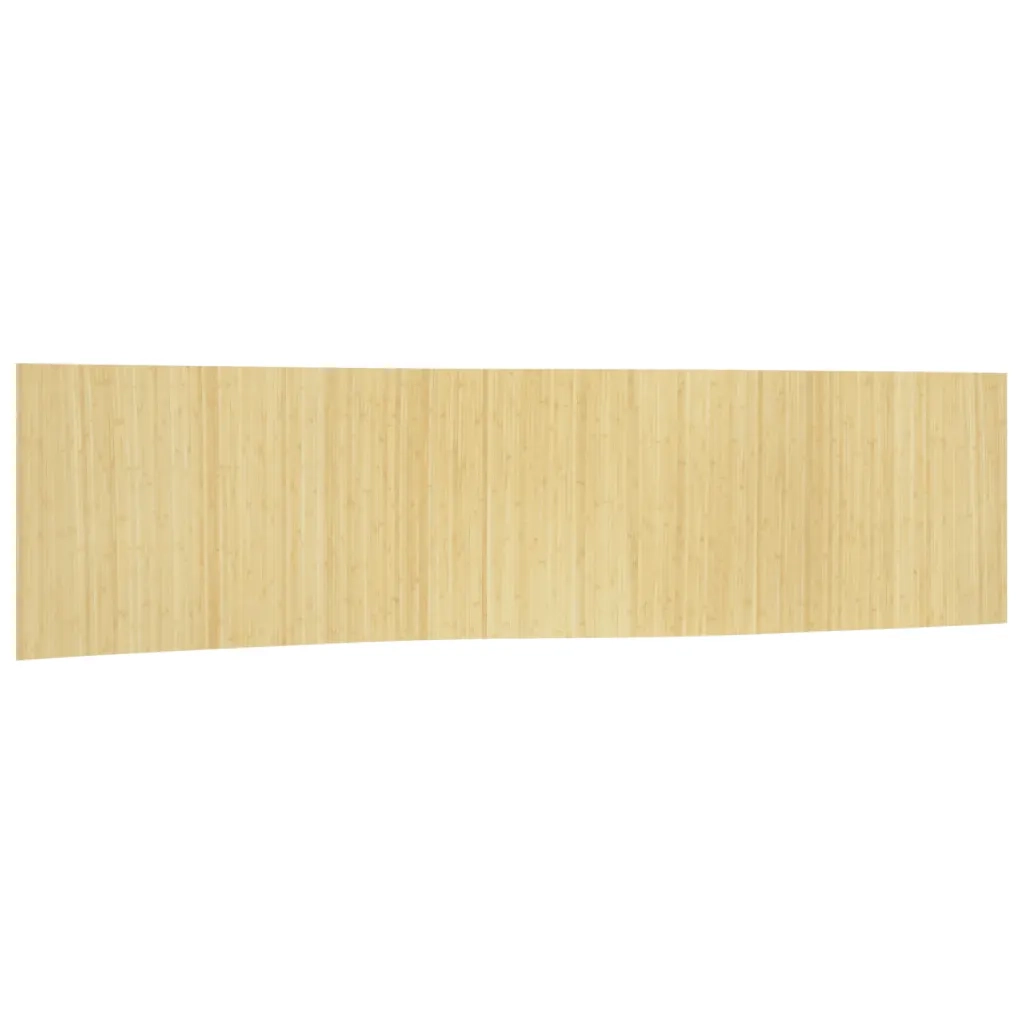 Divisorio Ambienti | Divider per stanze | Paravento Naturale Chiaro Larghezza 800 cm Altezza 165 cm in Bamb¨´