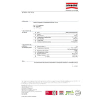 Arexons 310ml silicone acetico industria sil400 alta temperatura trasparente