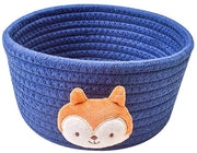 Cestino da riposo con coperchio - Cestino per la nursery - Cestino per giocattoli - Cestini da riposo - Cestini da riposo con coperchio - Cestino di alta qualità con tessuto di cotone - Cestino da riposo con coperchio per bambini
