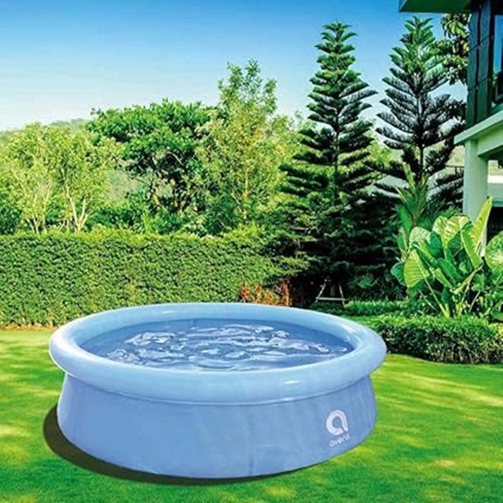 Trade Shop - Piscina Ad Anello Gonfiabile Per Famiglia 183x50cm Fuori Terra Esterni Cortile 017552 -