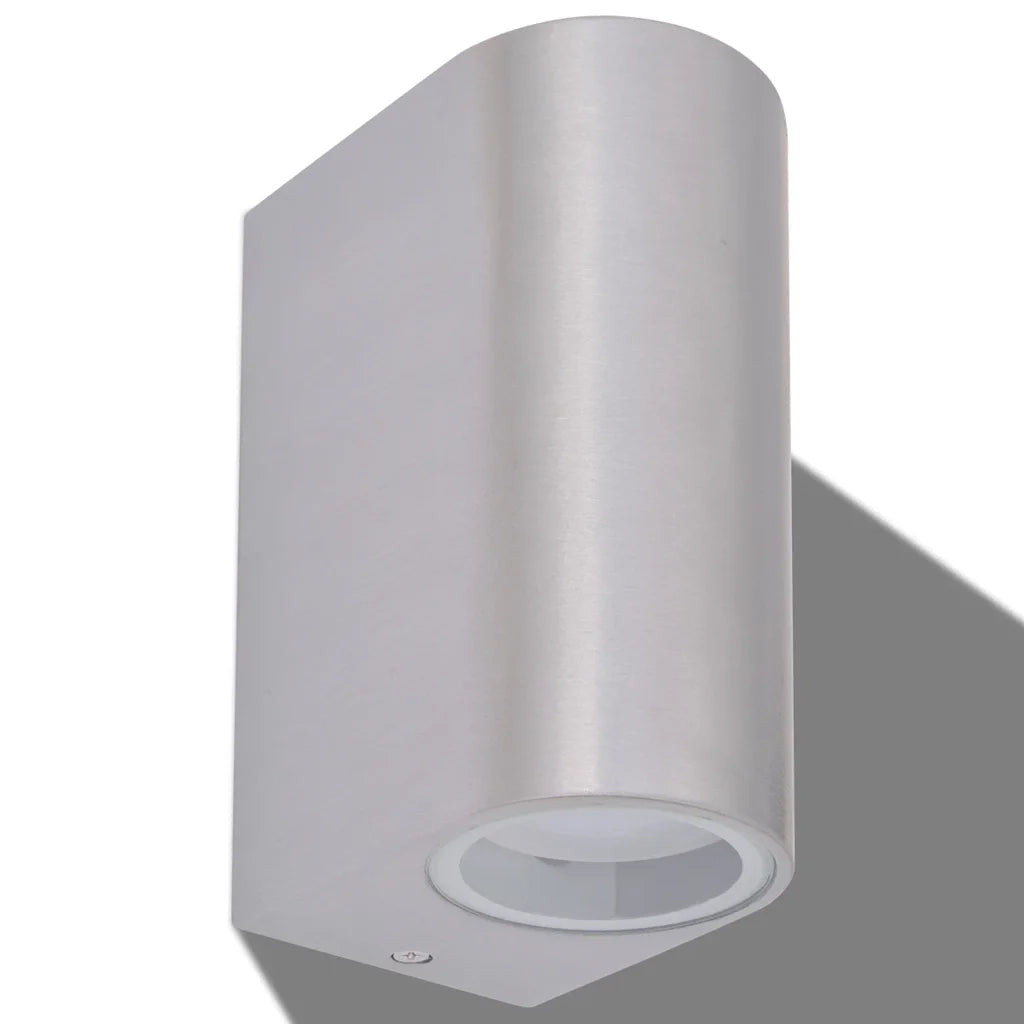 Applique LED Rotonda da Parete 2 pz Proiezione Alto/in Basso 42411