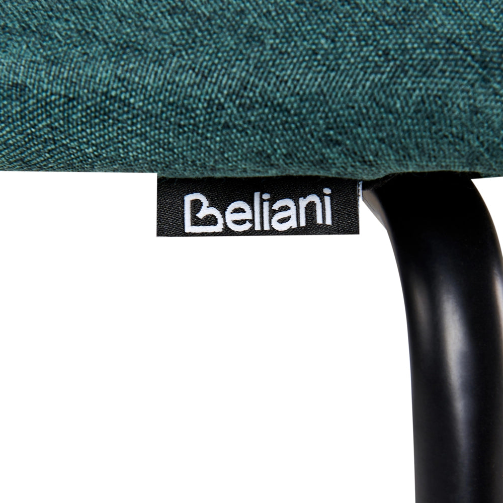 Set di 2 sedie da bar con struttura in metallo e schienale in rattan nero sgabelli da bar eleganti