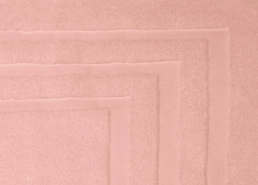 Tappeto Casa Bagno Morbido 50x65cm Tinta Unita 100% Cotone Modello Sophie - Tappeto - Orchidea