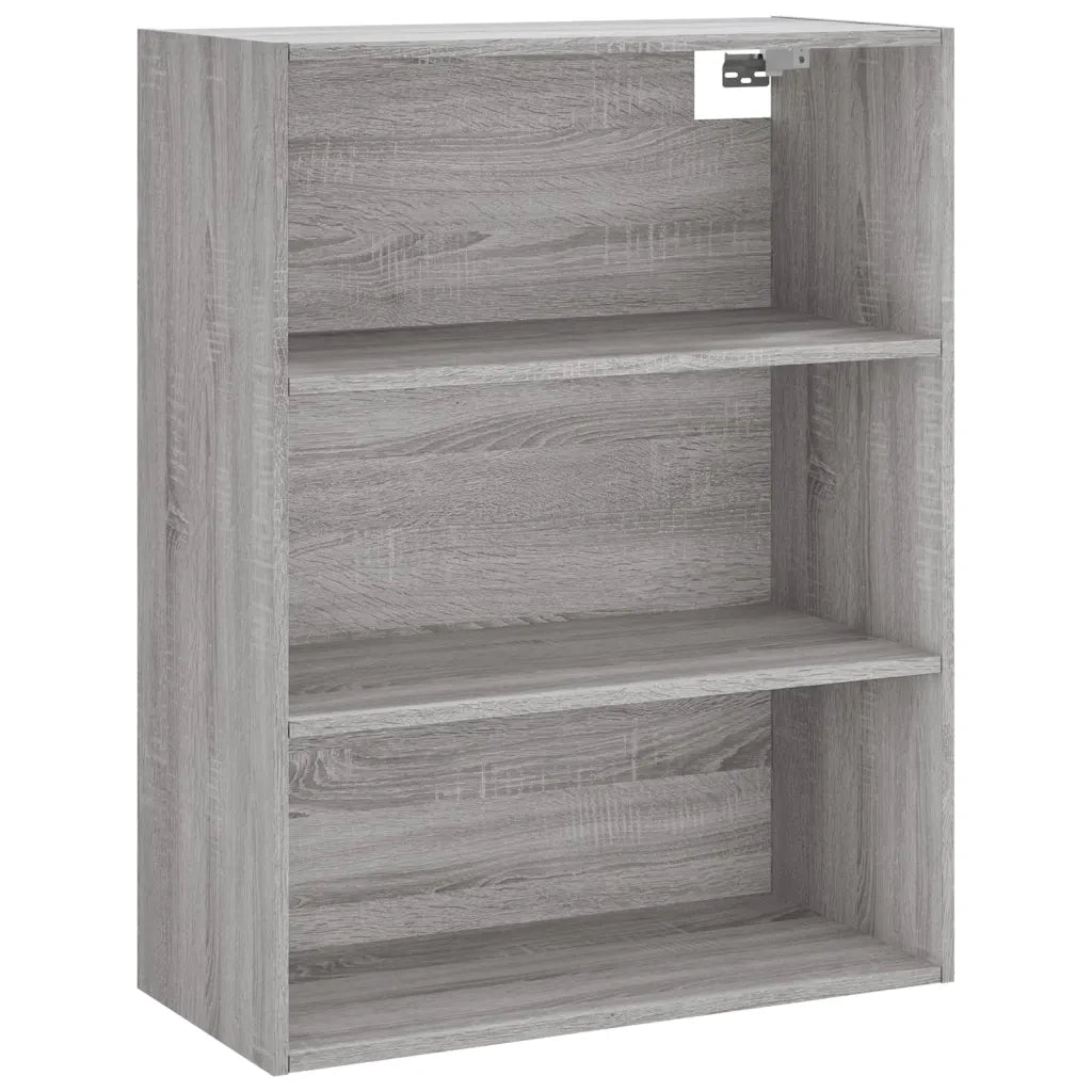 Credenza Grigio Sonoma 69,5x34x180 cm in Legno Multistrato 3189427