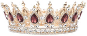 Accessorio da sposa a mano - Corona - Accessorio da sposa - Gioielli - Rose d'oro - Per la sposa o damigella d'onore - Gioiello da sposa