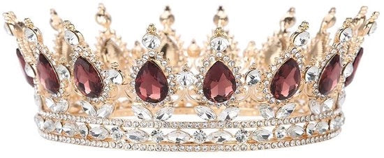 Accessorio da sposa a mano - Corona - Accessorio da sposa - Gioielli - Rose d'oro - Per la sposa o damigella d'onore - Gioiello da sposa