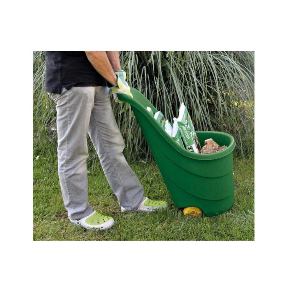 Carriola da Giardino in Plastica Rotonda 48 L Verdemax