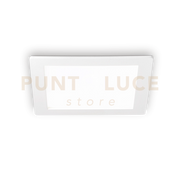 GROOVE LED SMD FARETTO DA INCASSO 30 W 110° 3900 lm 3000 K QUADRATO 22,7CM BIANCO