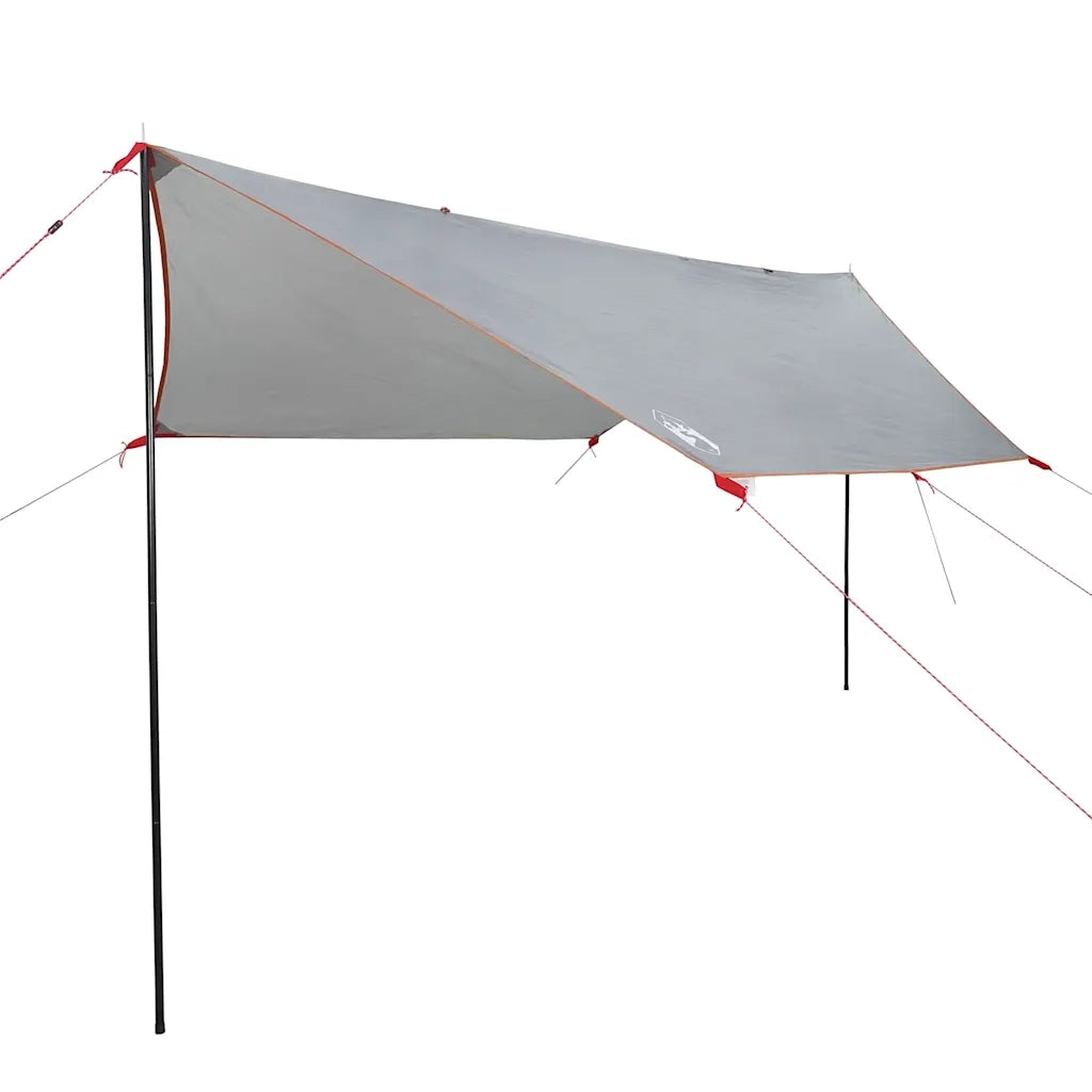 Tenda da Campeggio per Auto Grigio e Arancione Impermeabile 4009520