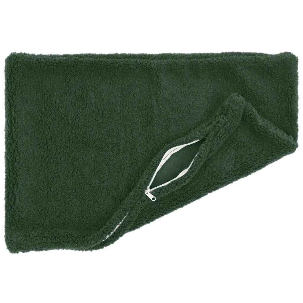 Federa 2 pcs HEERLEN Verde Scuro 40 x 60 cm Bouclé 909341