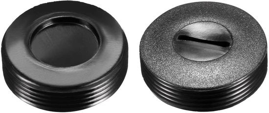 Sostegno a carbonio per setole in carbonio - 22 mm OD/10,5 mm ID - 2 pezzi - doppi - coperchio - per setole per motori