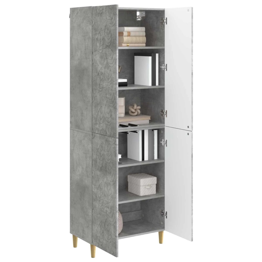 Set di armadi 2 pcs Grigio Cemento Legno ingegnerizzato 3416703