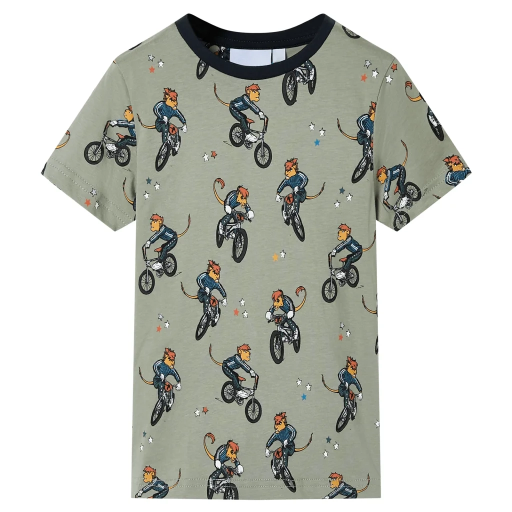 Pigiama da Bambino a Maniche Corte Cachi Chiaro 104 CFW9562235