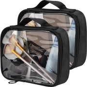Mini kit di trucchi per borsa - trasparente - impermeabile - kit per la toilette - accessori per viaggio - cosmetici per donne - ragazze