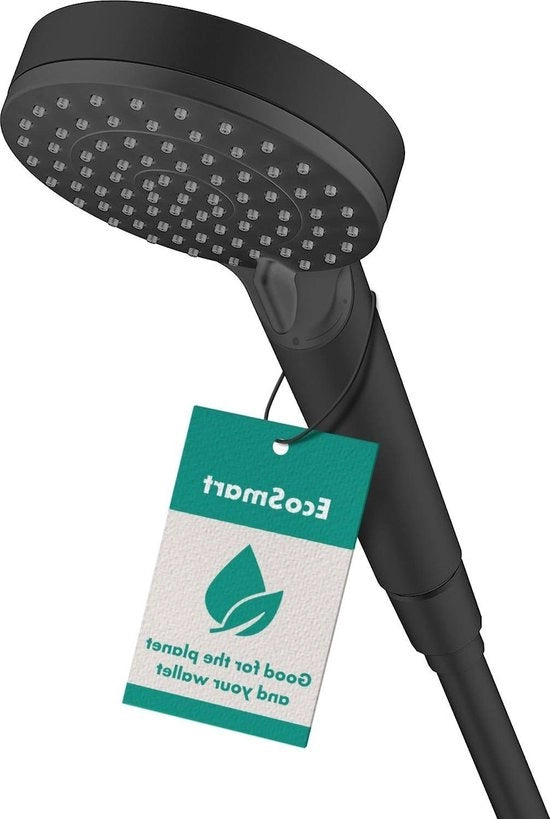 Vernice Blend maniglia per doccia 100 Vario EcoSmart a molla nera 26340670 - contenitore per docciaschiuma con maniglia