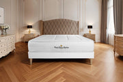 kit rete e materasso matrimoniale Balmoral 150 x 200cm - Spessore : 24cm - memory foam - rigido