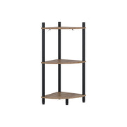 Vicco Libreria Quercia dorata/antracite 29 x 72 cm con 3 vani portaoggetti