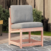 Sedia da patio-Sedia da Giardino 50,5x55x77 cm in Legno Massello di Douglas