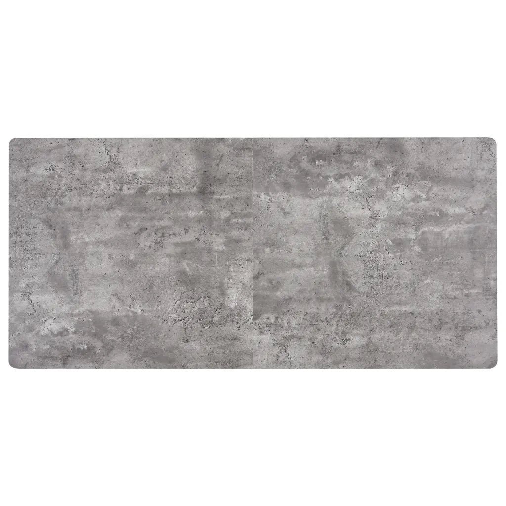 Tavolo da Pranzo Grigio 160x80x75 cm in MDF cod mxl 21552