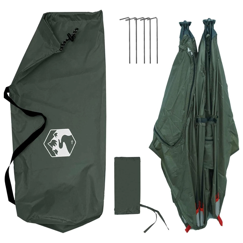 Tenda da Caccia con tetto Verde militare 145 x 145 x 150 cm 42028726