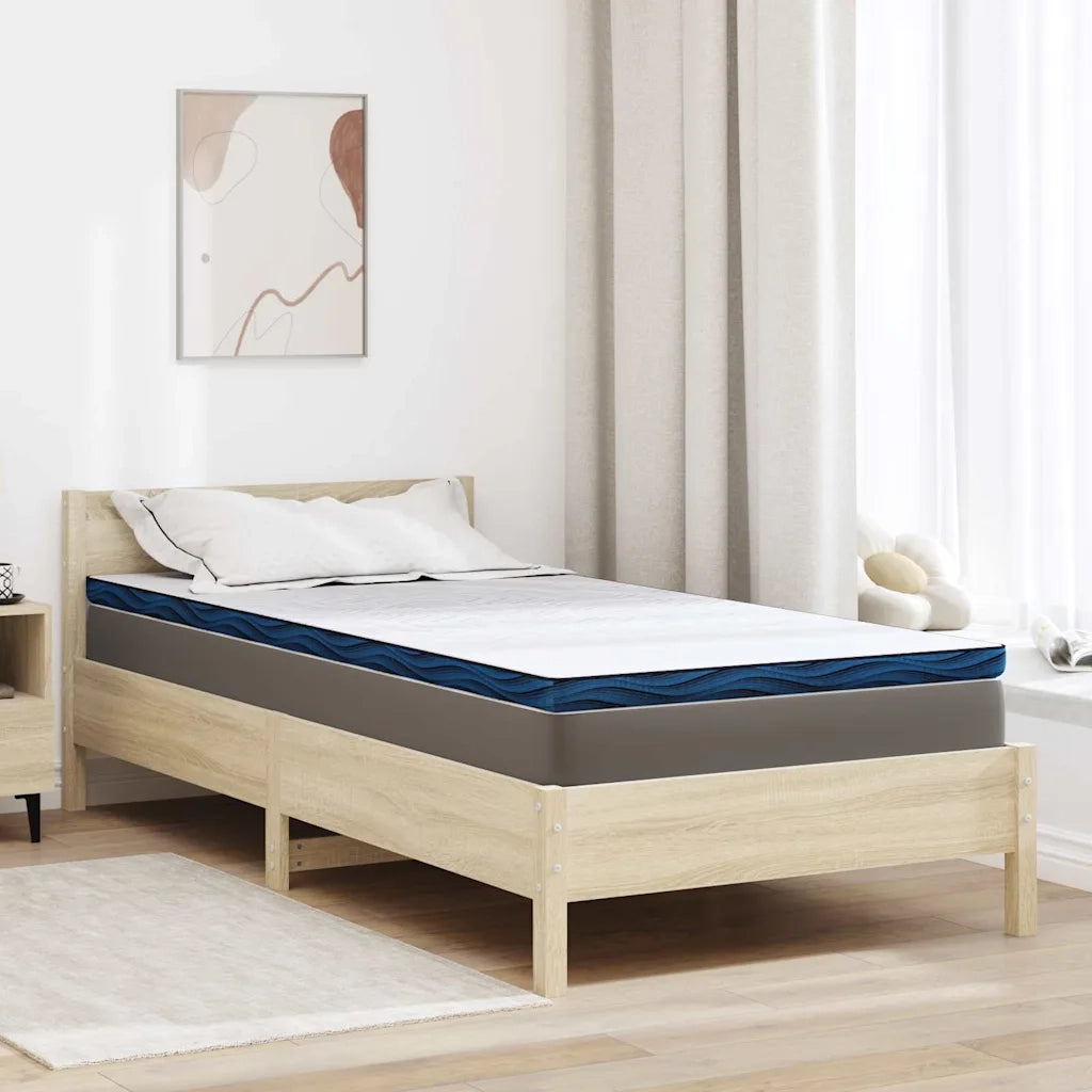 Topper per materasso Bianco 90 x 200 cm Tessuto Jacquard CFW9771993